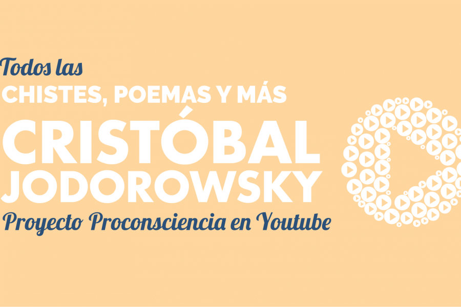 Todos los Webcam chistes, poemas, perfomances, ejercicios y mensajes de Cristóbal Jodorowsky