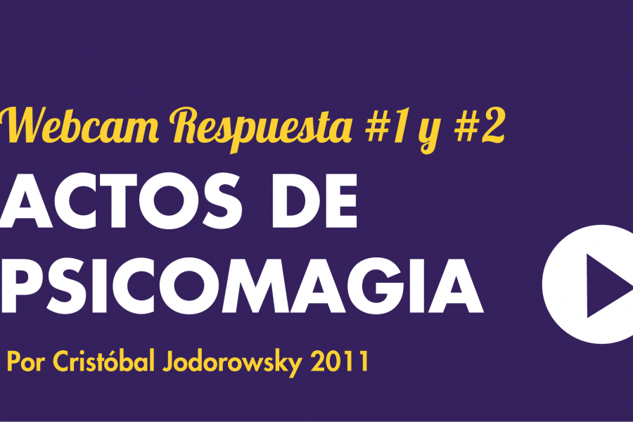 Cristobal Jodorowsky Webcam Respuesta #1 y #2