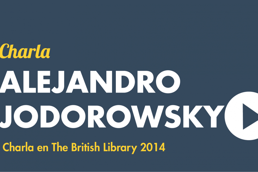 Alejandro Jodorowsky en The British Library 2014