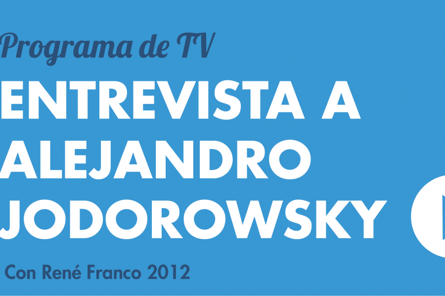 Alejandro Jodorowsky en programa de TV con Rene Franco 2012