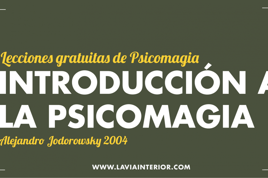 Lección de Psicomagia por Alejandro Jodorowsky 2004 Parte 1